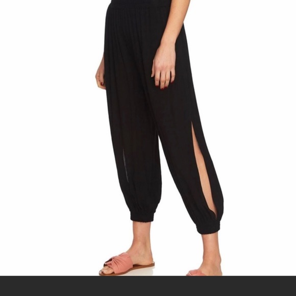 State Open Side Slit Harem Pant 